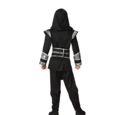 costume nero Ninja per i ragazzi