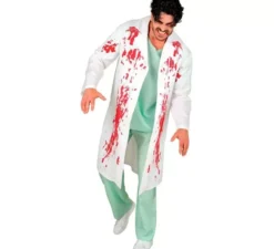 Costume o abito da dottore sanguinario per adulti