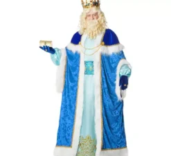 Costume o abito DELUXE da Re Mago Melchor per uomo