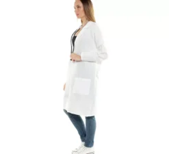 Costume o camice da medico bianco per adulti