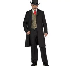 Costume o cappotto da cowboy per un uomo