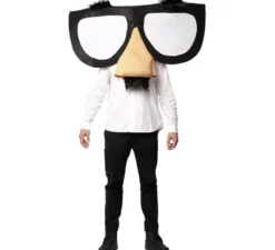 Costume occhiali con naso per adulto
