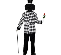 Costume o giacca da arlecchino elegante scozzese da uomo