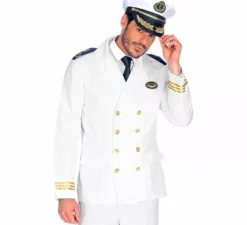 Costume o giacca da capitano di nave per uomo