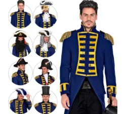 Costume o giacca da uomo Blue Parade Frac