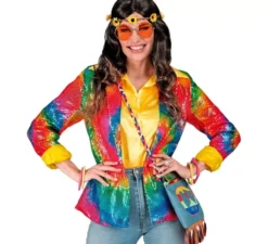 Costume o giacca moda neon multicolore per donna