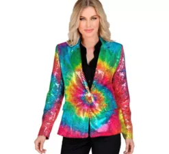 Costume o giacca moda neon multicolore per donna