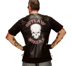Costume o gilet da motociclista per adulti