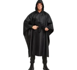 Costume o impermeabile nero per uomo