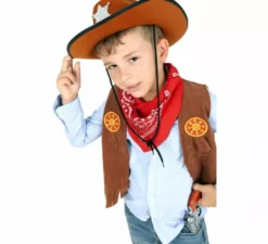 Costume o kit da cowboy per bambini