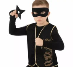 Costume o kit da ninja per bambini