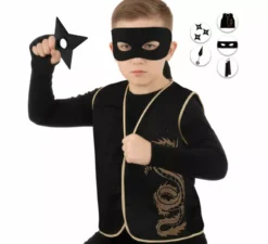 Costume o kit da ninja per bambini