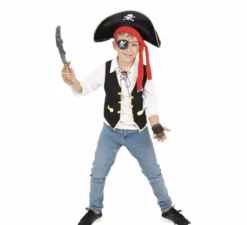 Costume o kit da pirata per bambini