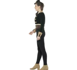 Costume o kit da pirata vintage senza pantaloni per donna
