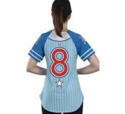 Costume o maglia da baseball per donna