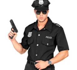 Costume o maglietta da agente di polizia per uomo