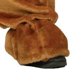 Costume orso bruno sulle spalle per adulti