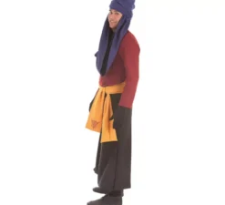 Costume Paggio con fascia ocre per uomo
