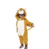 Costume peloso Leone Felice per bambino