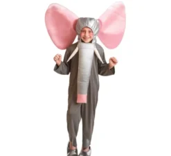 Costume per bambini di elefante grigio