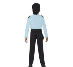 Costume per bambini polizia blu