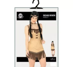 Costume per donna dall'india miwok