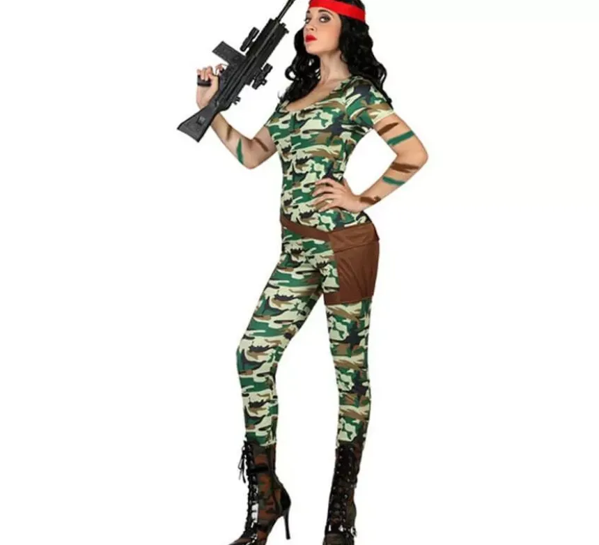 Costume per donna militare