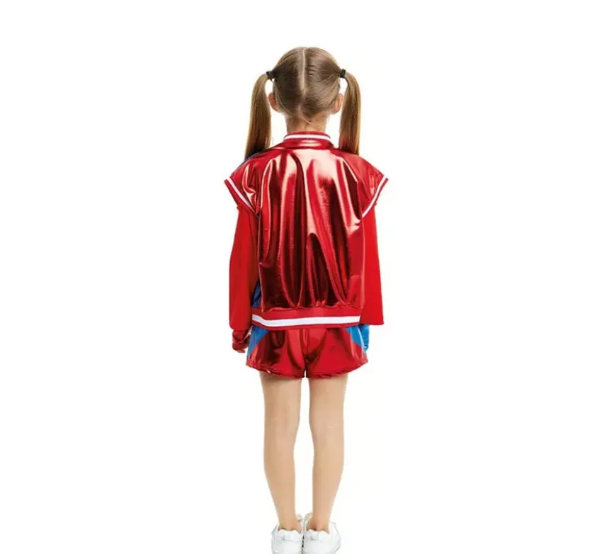 Costume pericoloso da Harlequina per ragazze e adolescenti