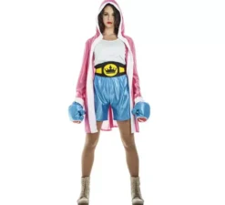 Costume per il pugile di una donna