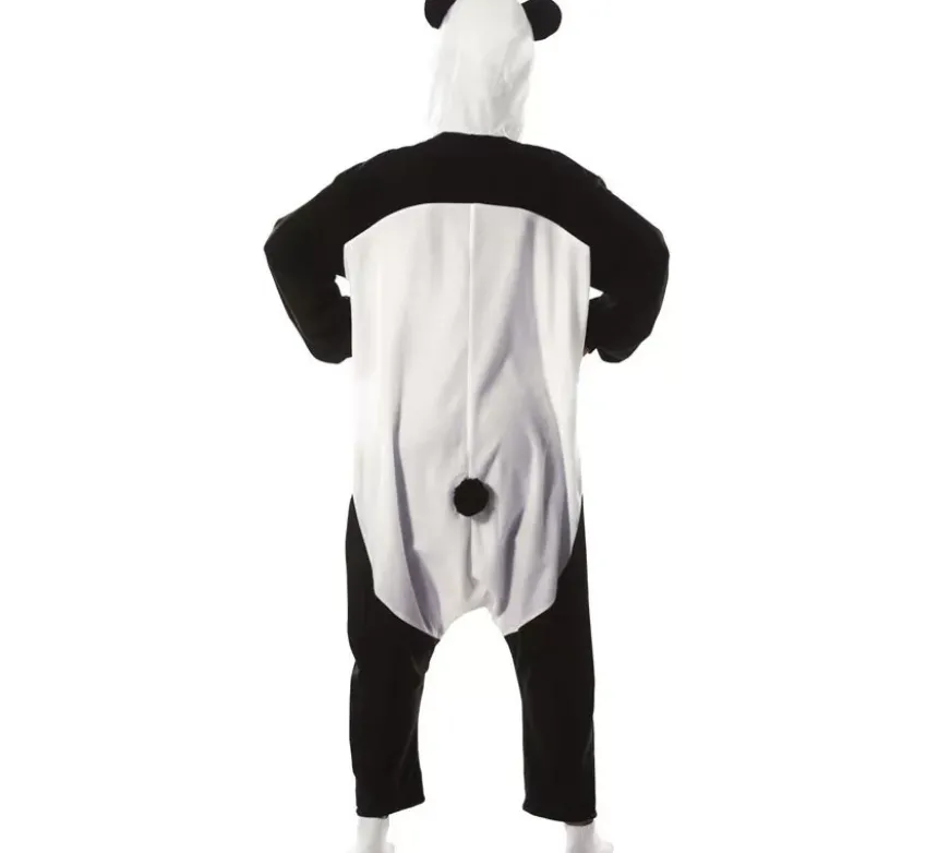 Costume pigiama adulto da orso panda