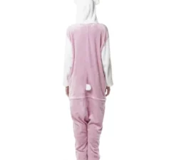Costume pigiama da gatto rosa per donna