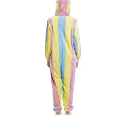 Costume pigiama da lama multicolore per donna