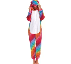 Costume pigiama da sirena da unicorno per donna