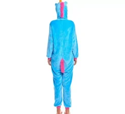 Costume pigiama da unicorno turchese per donna