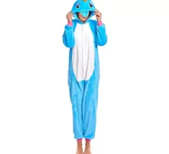 Costume pigiama da unicorno turchese per donna