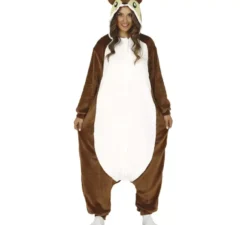 Costume pigiama scoiattolo per donna