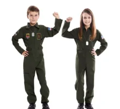 Costume pilota dell'aeroplano per un bambino