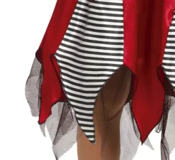Costume pirata granato per bambina