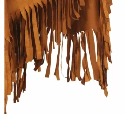Costume poncho indiano marrone per donna