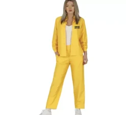 costume Presa giallo per le donne