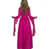 Costume principessa medievale rosa per una donna