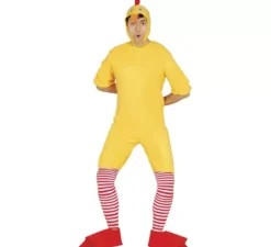Costume pulcino giallo per un uomo