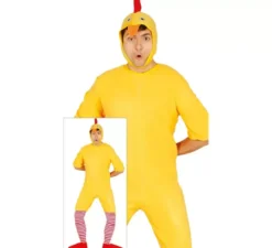 Costume pulcino giallo per un uomo