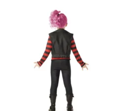Costume punk a righe per bambini