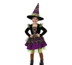 costume Puntitos Brujita per le ragazze