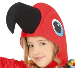 costume Red Parrot per le ragazze
