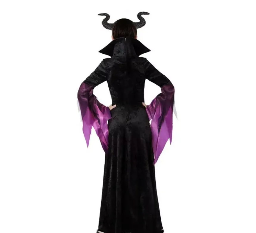 costume regina del male per le ragazze