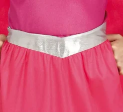 Costume rosa da supereroina per bambina