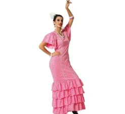 costume Rosa Flamenca per le donne