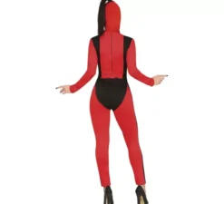 Costume rosso antieroina da donna
